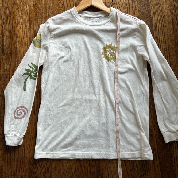 RVCA Boys Long Sleeve Tee Shirt Size Large - Picture 2 of 5